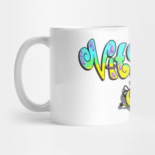 Vitamin Bee - Street Art Style Graffiti Vitamin B Mug